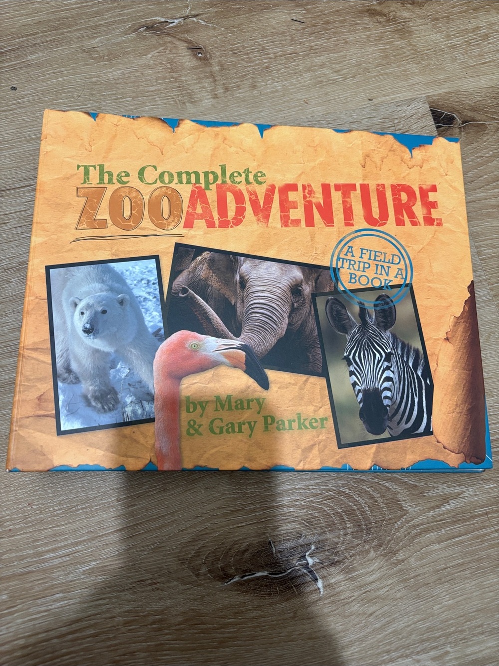 The Complete ZOO ADVENTURE Children's Book - Orange Cover
